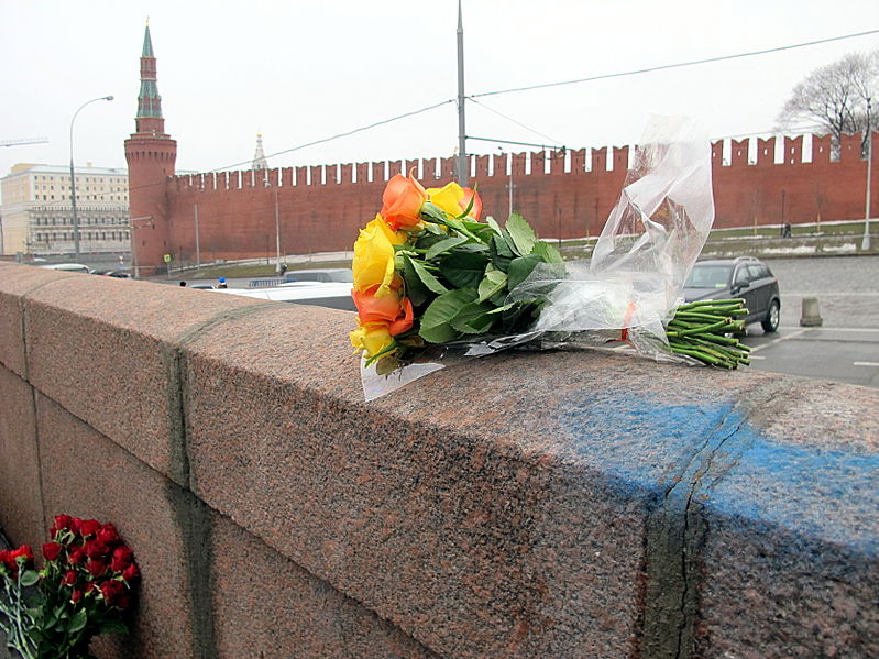 Russians March In Memory Of Opposition Leader Boris Nemtsov On 4th Anniversary Of Murder