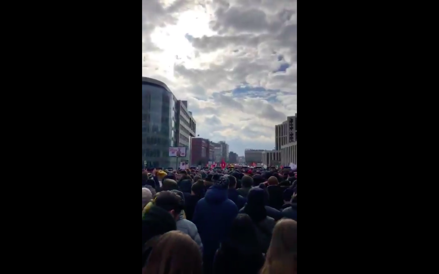 Over Fifteen Thousand People Protest In Moscow For Internet Freedom