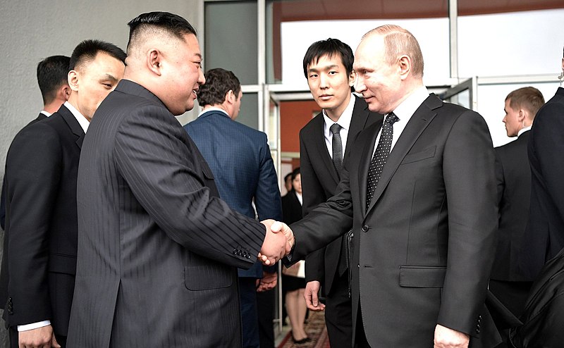 Putin Shows He’s Best Buds With Kim Too