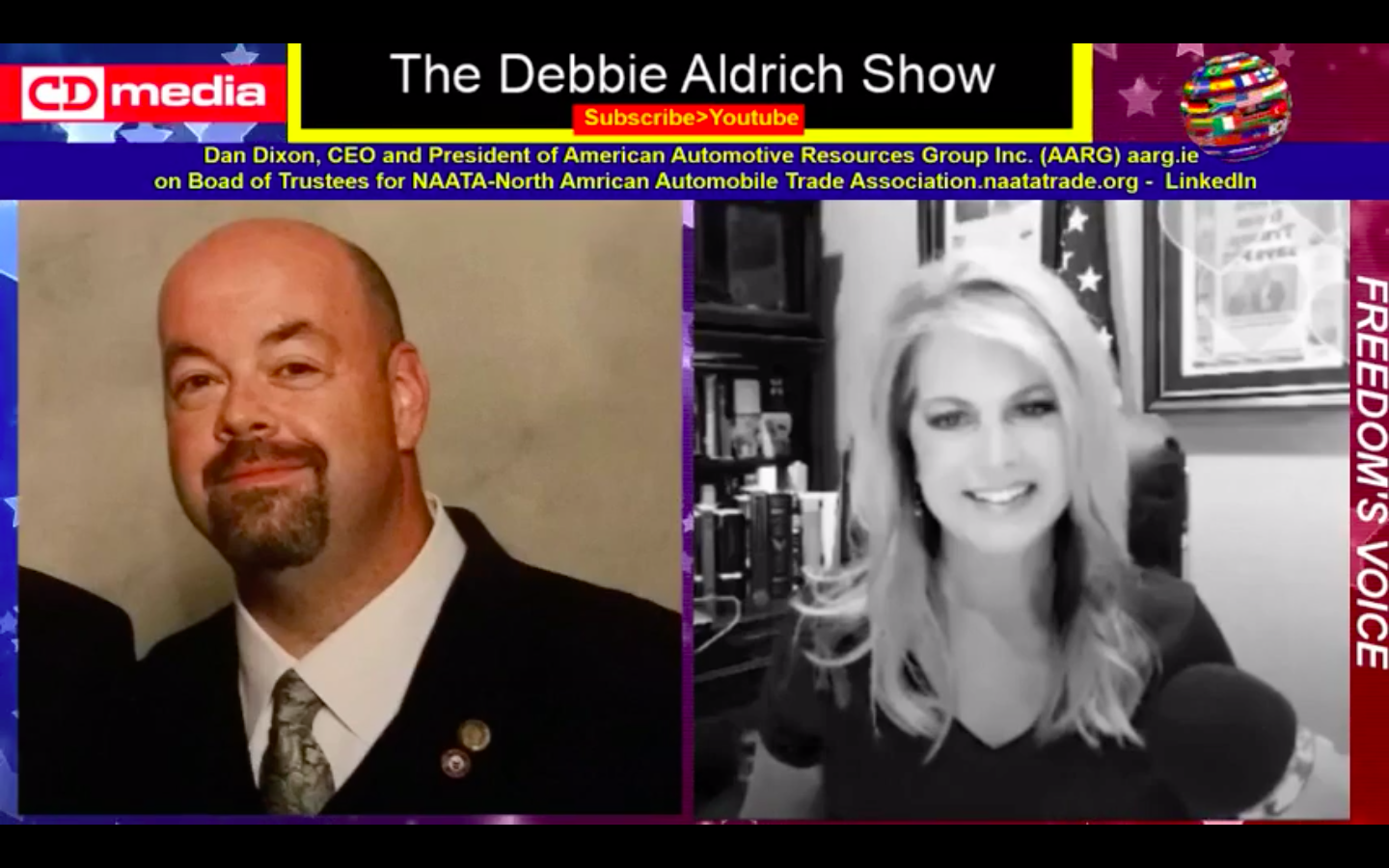 Debbie Aldrich Discusses Trade War With Dan Dixon, CEO and President of American Automotive Resource Group