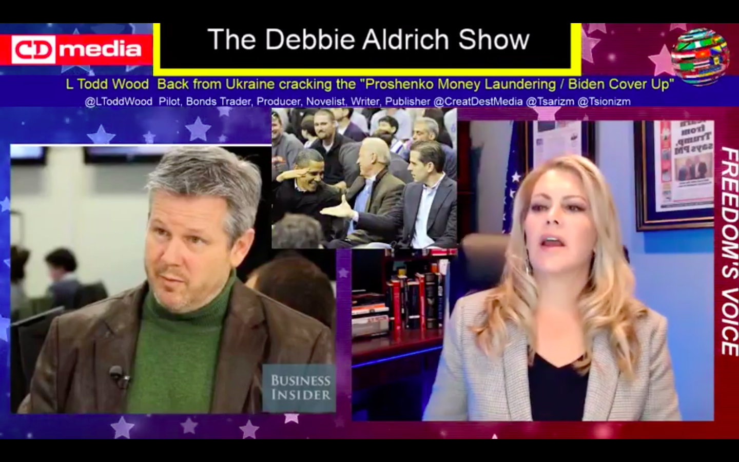 Debbie Aldrich Talks Ukraine With CD Media Editor-In-Chief L Todd Wood