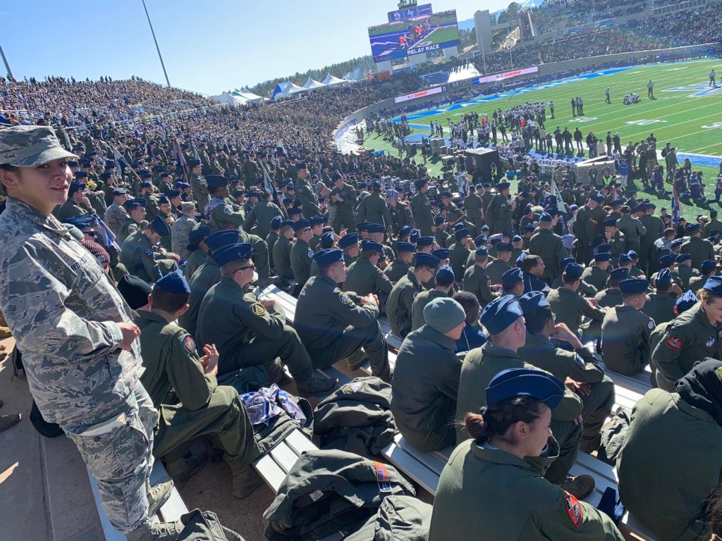 Why Is The Air Force Academy 'Long Blue Line' Embarrassed About Being Blue