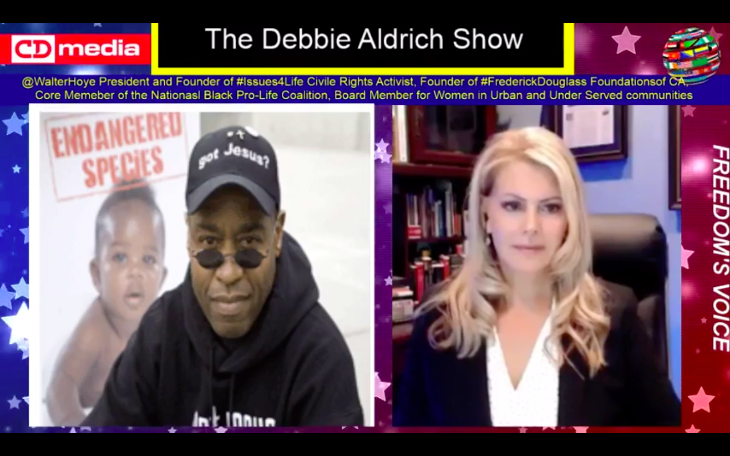 Debbie Aldrich Digs Deeper With Walter Hoye On Abortion In Black America