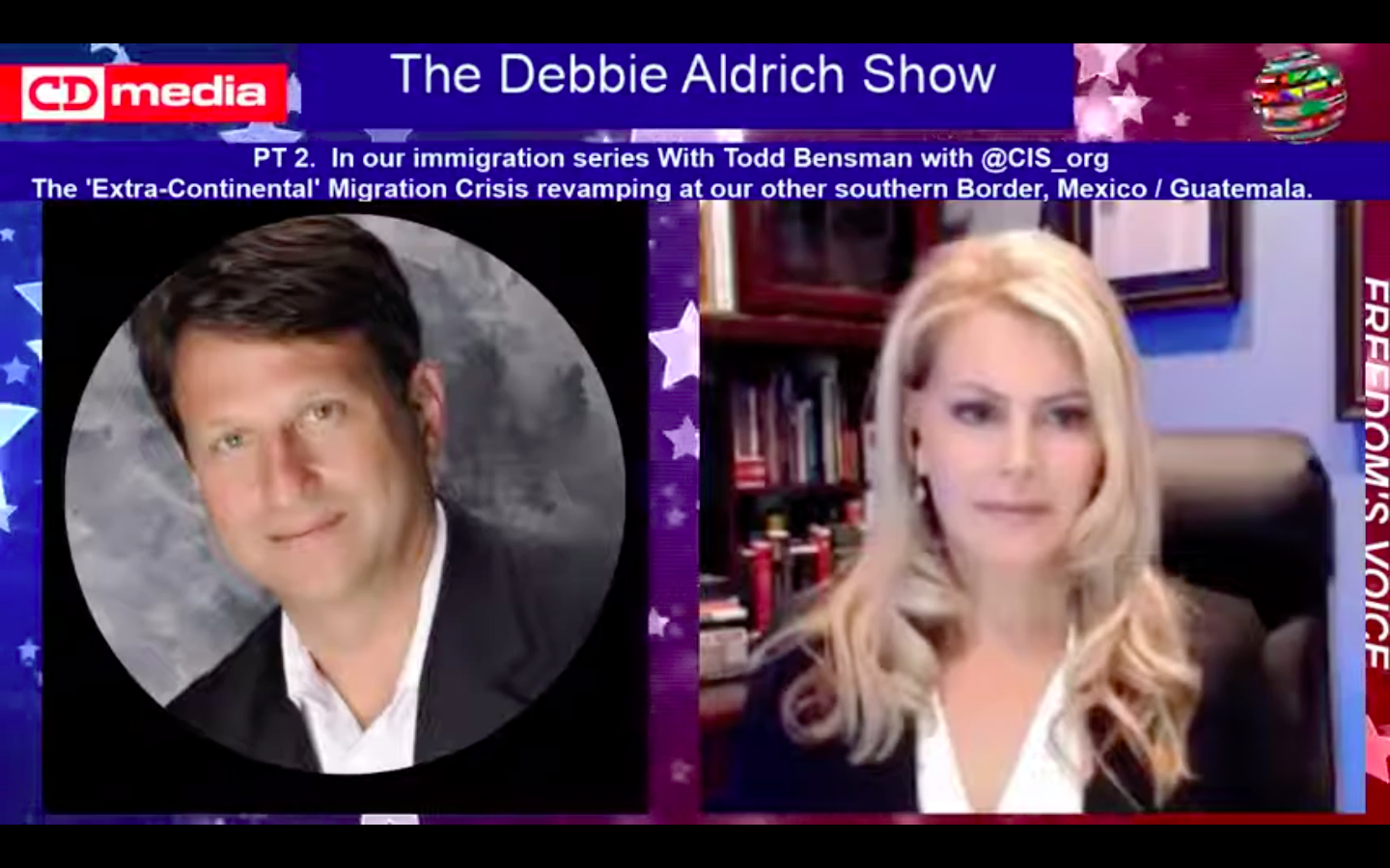 Todd Bensman Explains To Debbie Aldrich What Is Happening On Our Southern Border...They're Still Getting Through