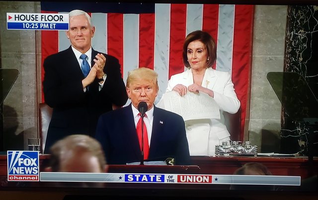 Was Pelosi Caught Practicing Ripping Up The SOTU Speech?