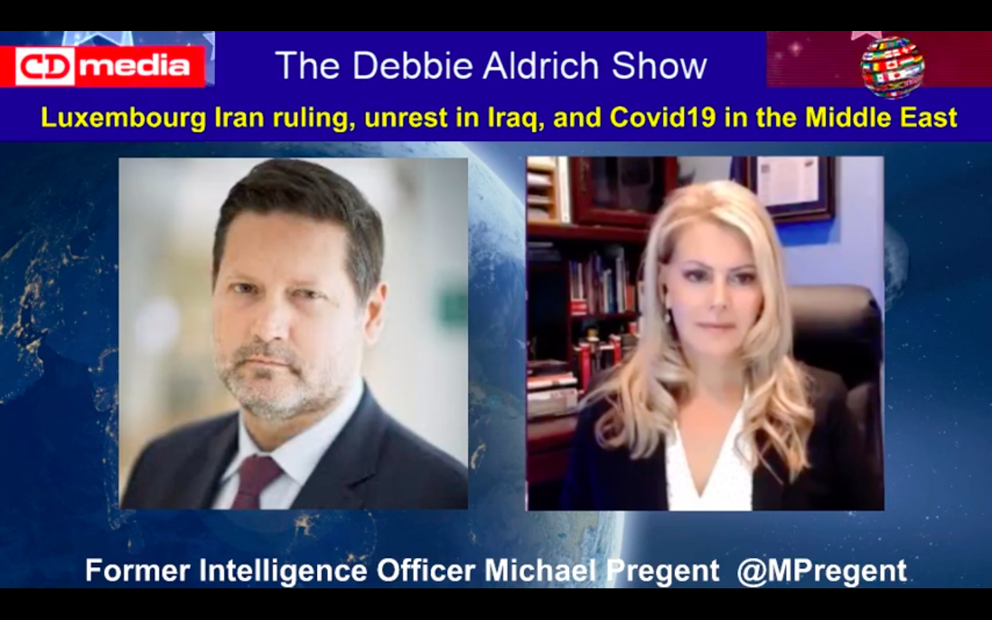 Michael Pregent Dishes With Debbie Aldrich On COVID-19 In Middle East, Iran, And Iraq