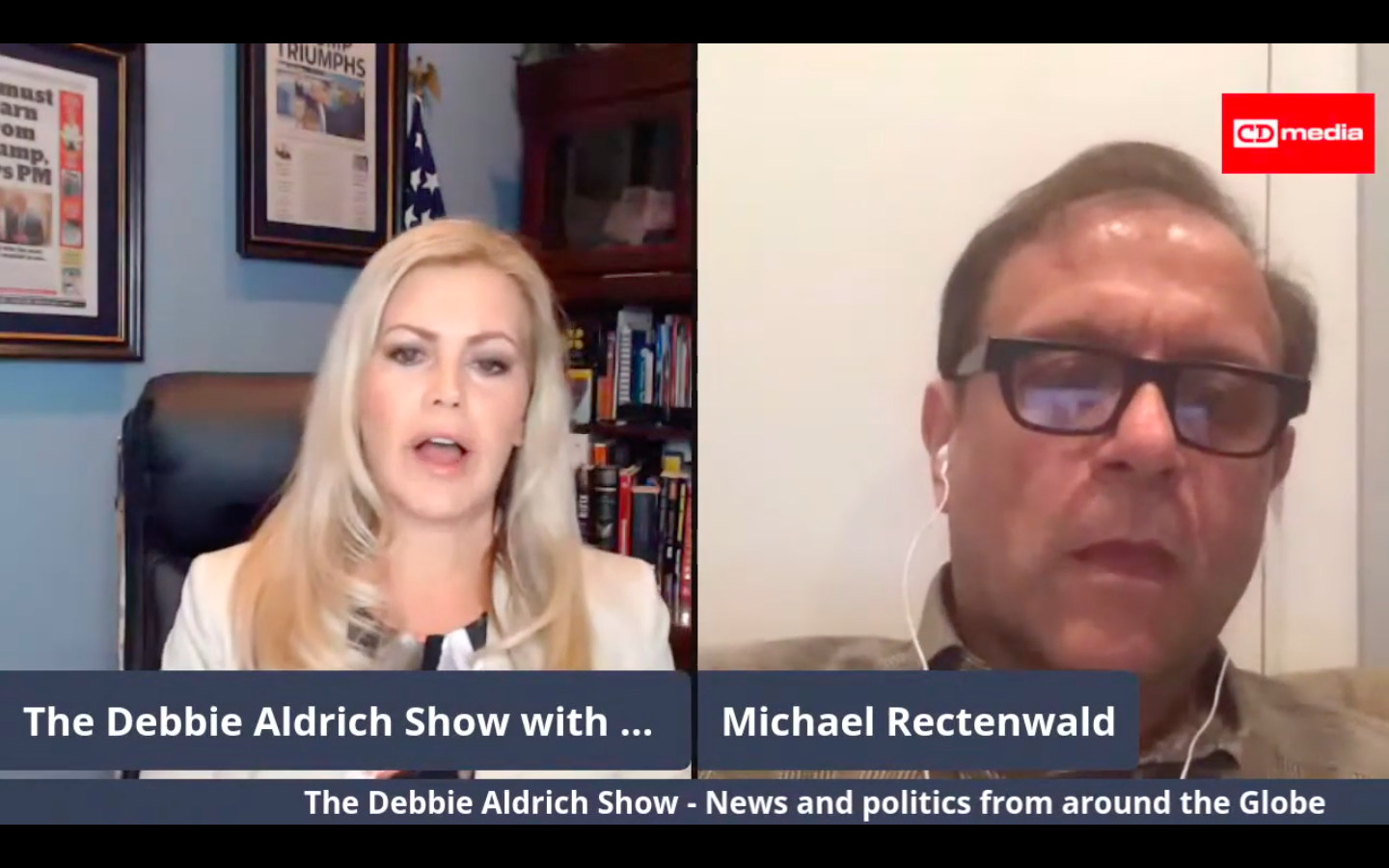 Debbie Aldrich Discusses Google Kowtowing To Communist China With Michael Rectenwald
