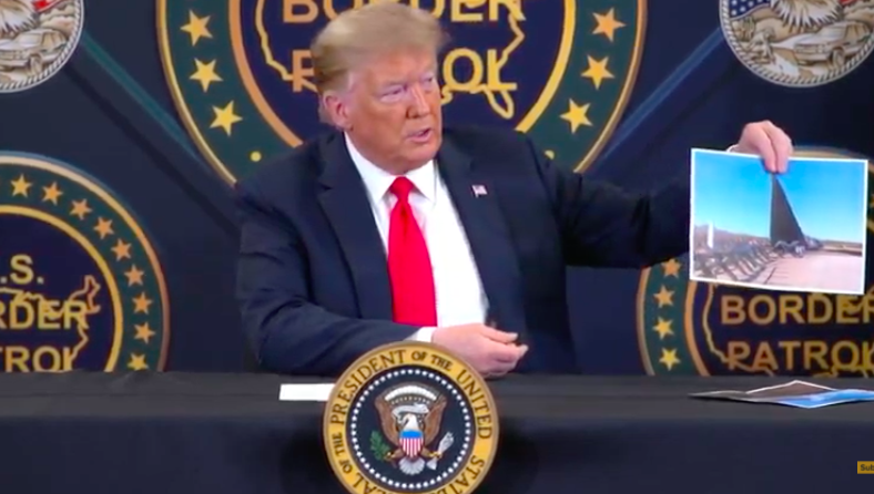 President Trump: "Our Borders Have Never Been More Secure"
