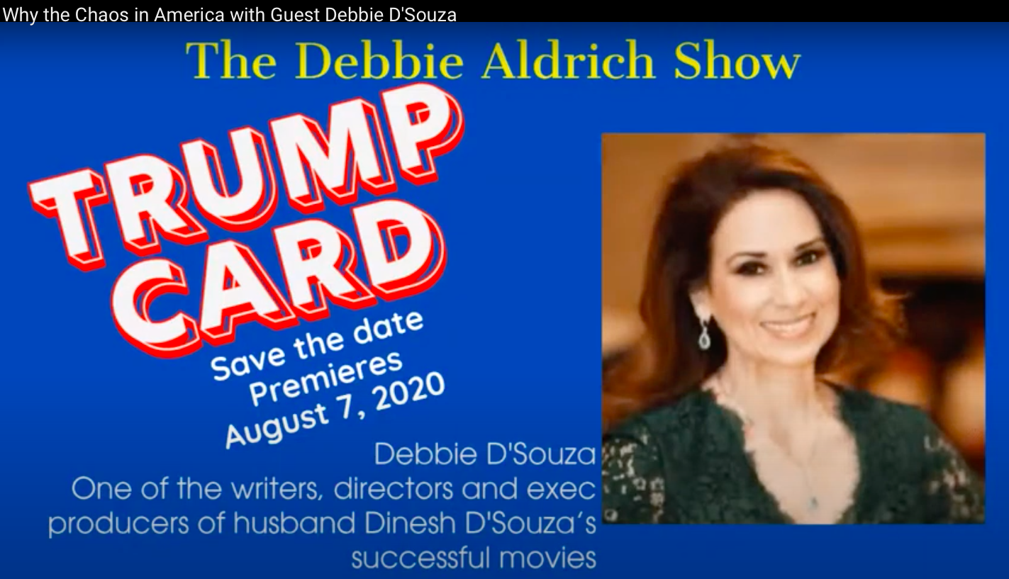 Debbie Aldrich Gets Political With Debbie D’Souza...New Documentary - 'Trump Card'