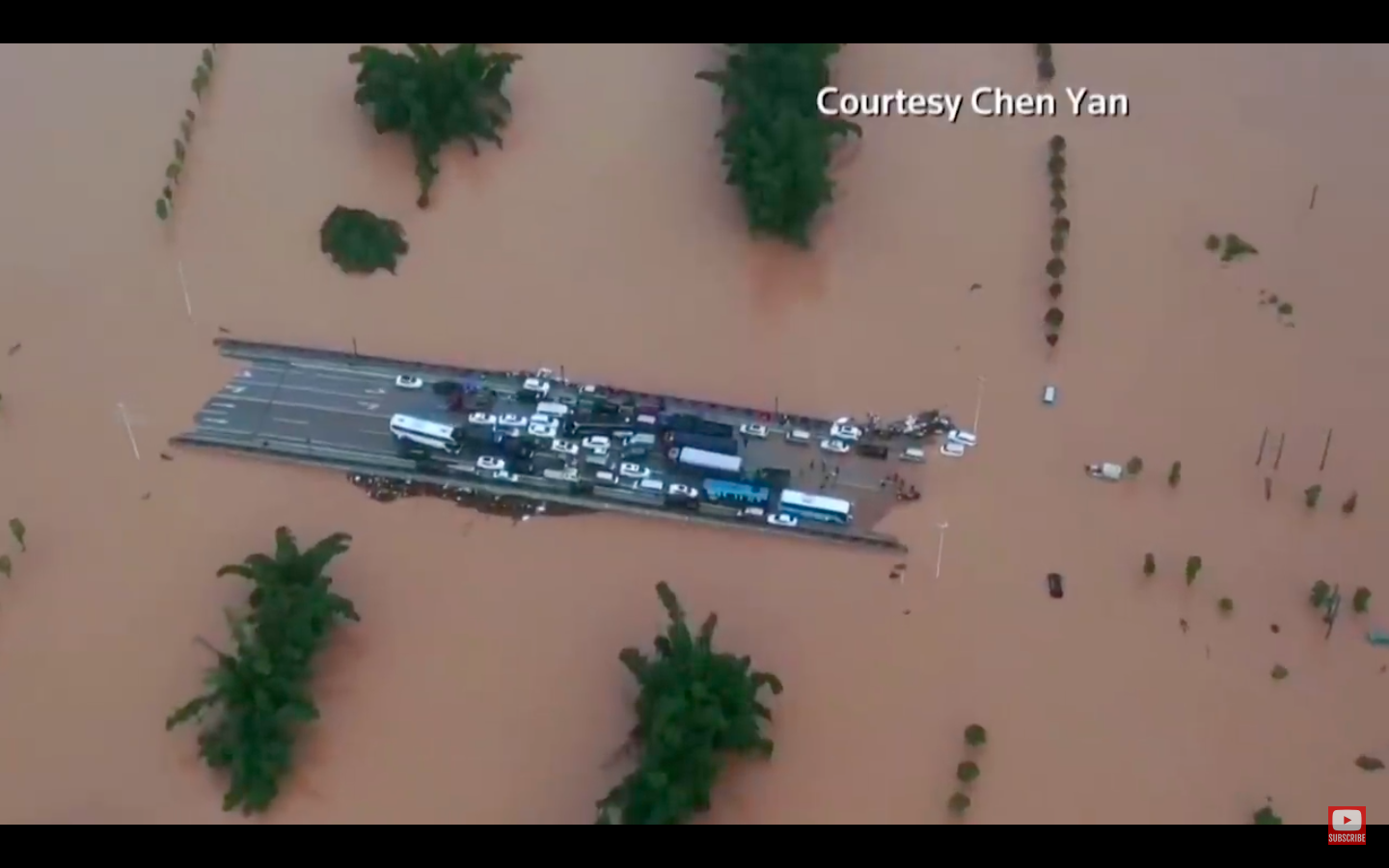 China Floods: Dam Collapse