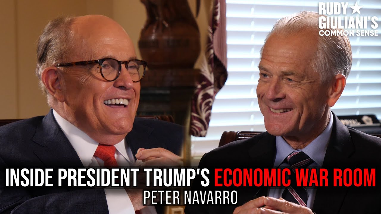 Inside President Trump's Economic War Room | Peter Navarro And Rudy Giuliani