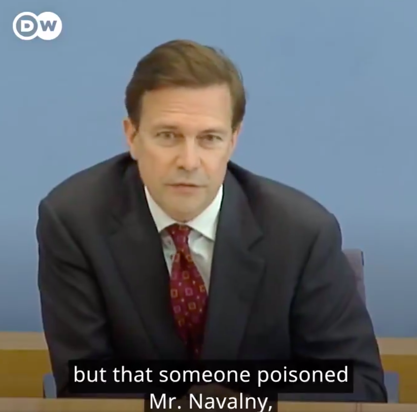 Germany Says Navalny ‘Likely’ Poisoned