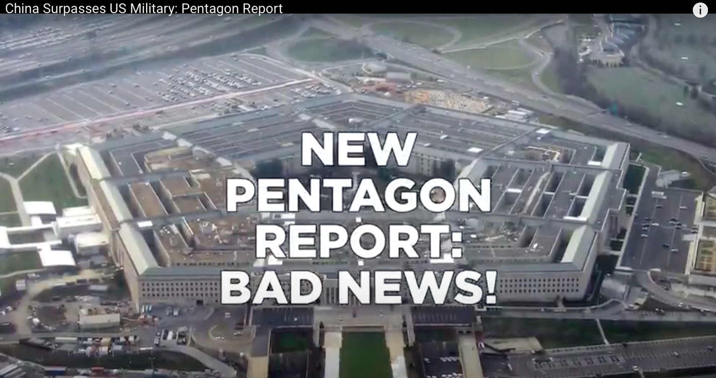 VIDEO: China Surpasses US Military: Pentagon Report