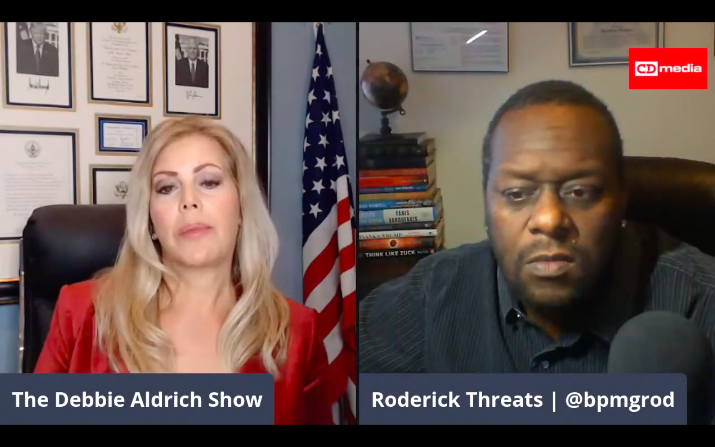 Debbie Aldrich: VP Debate 2020 With Utah Black Republican Assembly Chair Roderick Threats