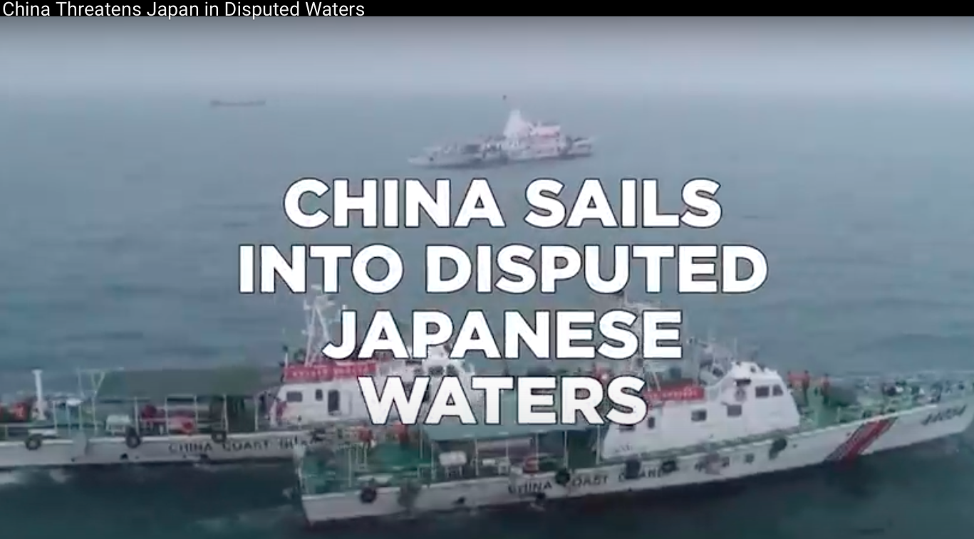 China Threatens Japan In Disputed Waters
