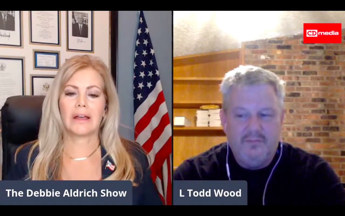 LIVESTREAM: Debbie Aldrich And L Todd Wood Discuss Biden's...And The Election, 9PM EST
