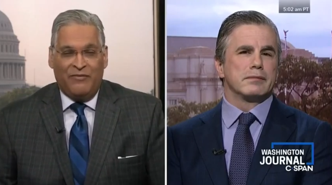 Tom Fitton Of Judicial Watch Discusses Why Durham Has Done Nothing On CSPAN