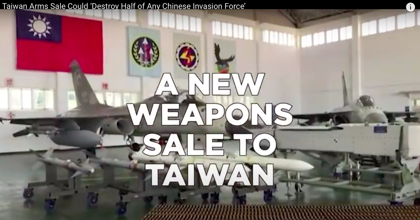 Taiwan Arms Sale Could ‘Destroy Half Of Any Chinese Invasion Force’