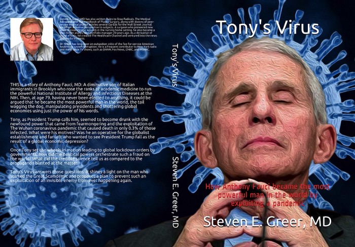 TONY’S VIRUS…How Anthony Fauci Became The Most Powerful Man In The World By Exploiting A Pandemic