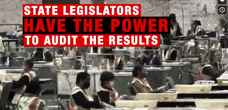 Citizens For Free Elections Launches Brutal Ad To Pressure State Legislatures To Ensure Only Legal Votes Count