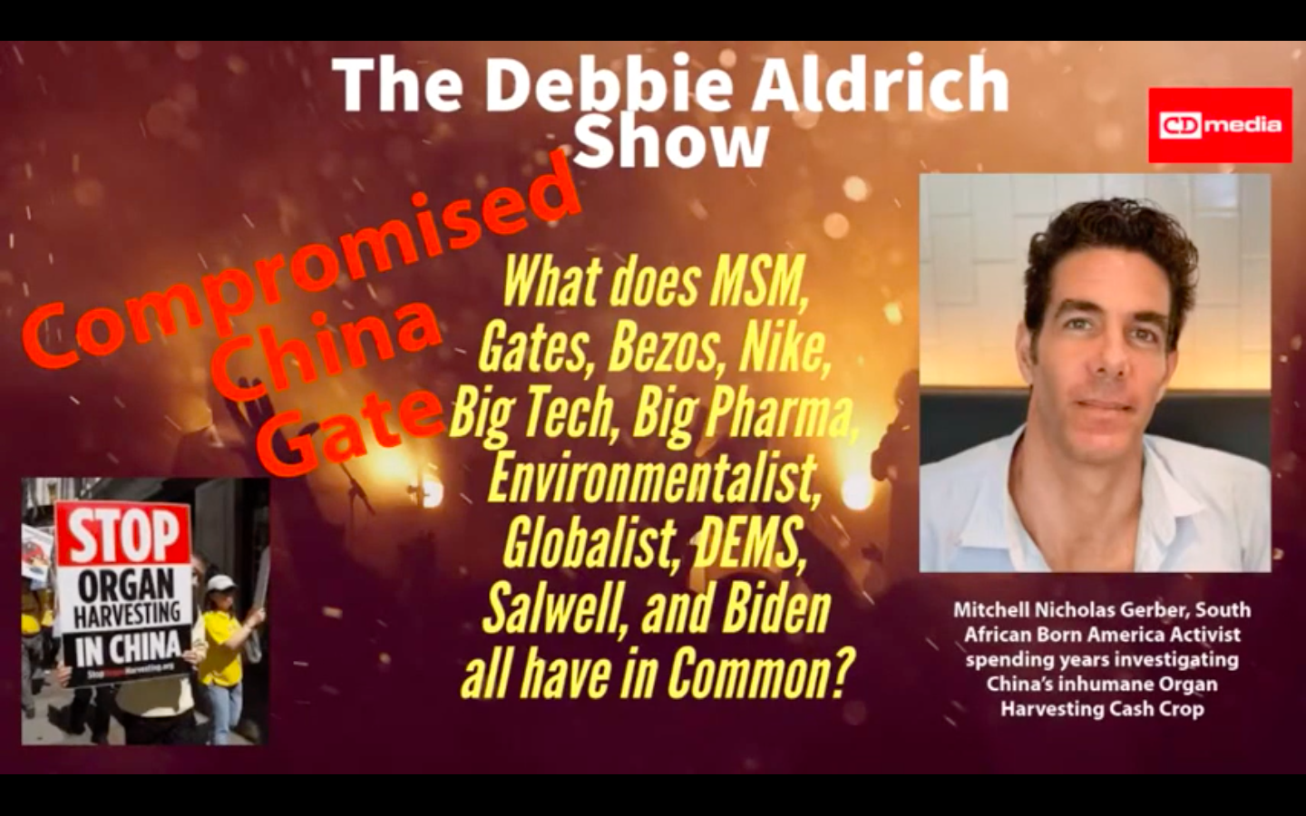 Debbie Aldrich: All Roads Lead To China, Is Big Guy Biden Compromised? With Mitchell Gerber