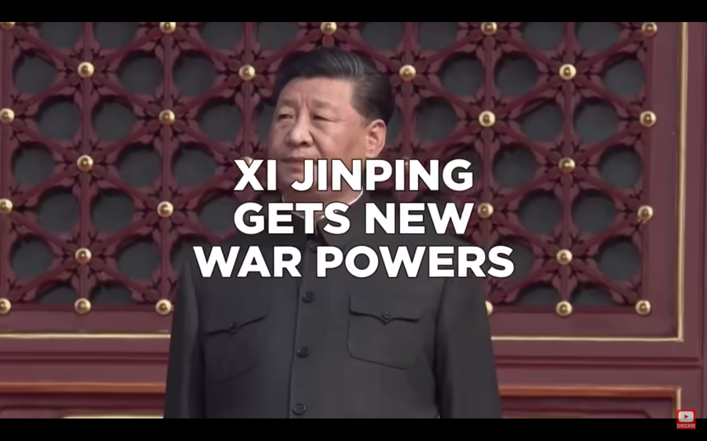 VIDEO: China’s Xi Jinping Gets New War Powers