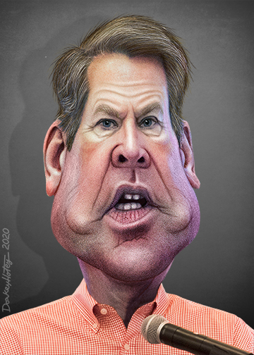 GA's Brian Kemp Destroys Country For Our Children, Then Has Gall To Talk About Faith