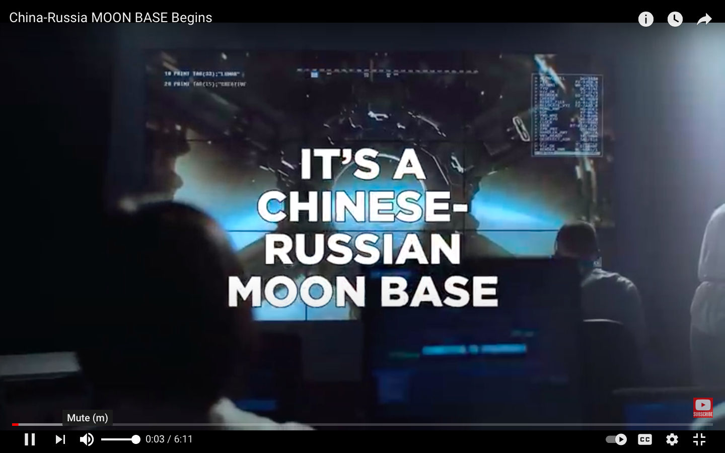 VIDEO: China-Russia MOON BASE Begins