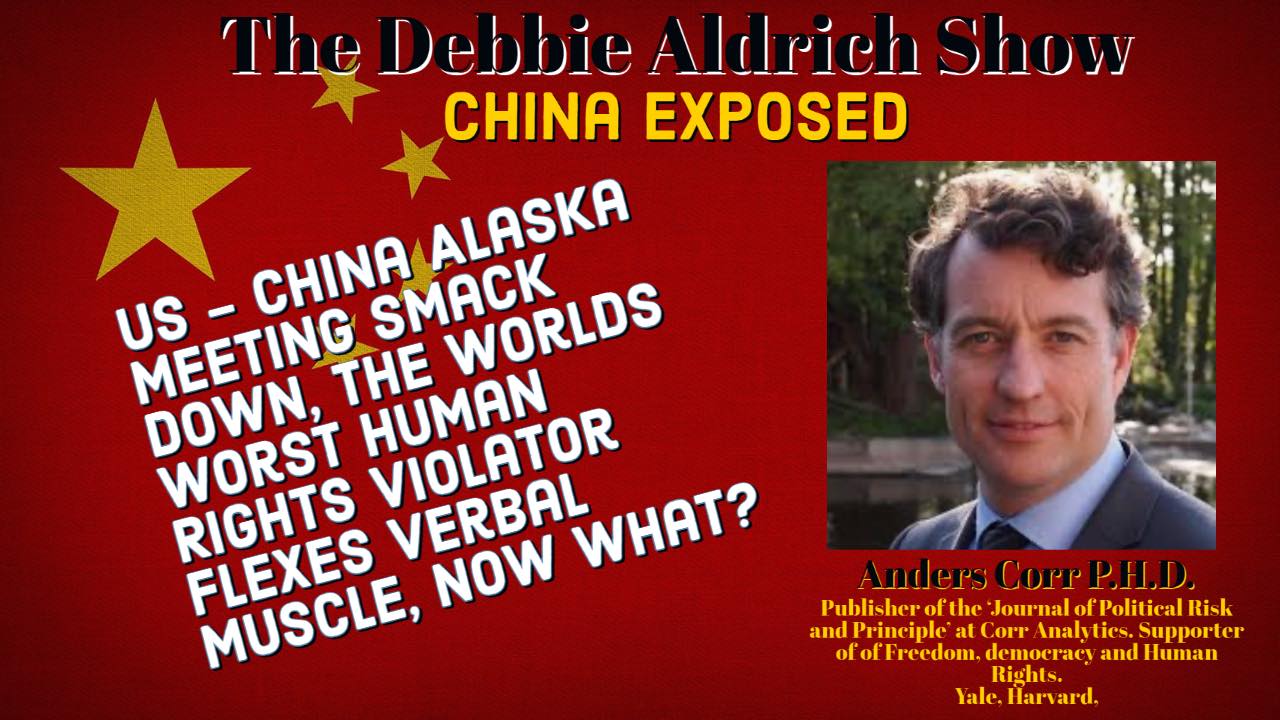 LIVESTREAM 9PM EST: Us-China Alaska Meeting, Undiplomatic Diplomacy, Now What? With Anders Corr