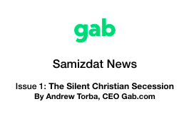 Gab CEO Starts 'Common Sense' Styled Pamphlet For Physical Distribution To Bypass Censors