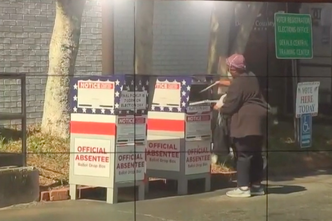 Thousands Of Ballots Cast BEFORE They Were Picked Up From Drop Boxes In Georgia