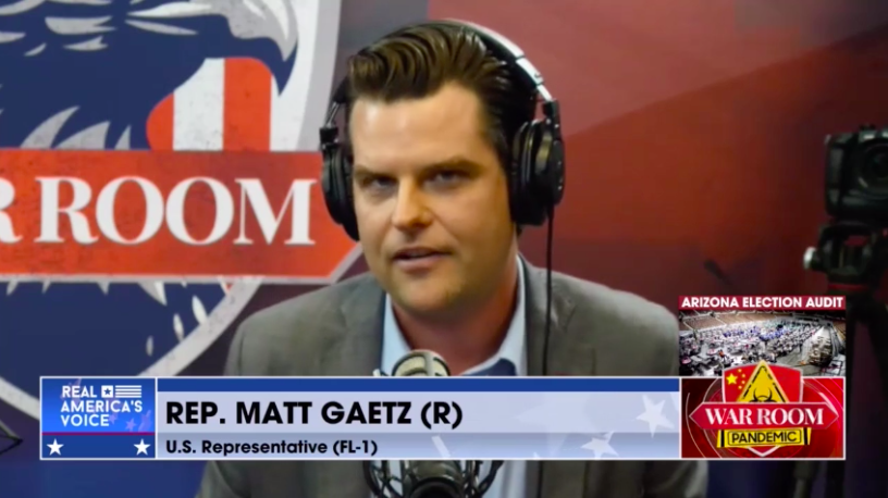 Gaetz Warns 'Fusion' Between U.S. Govt and the Chinese Communist Party