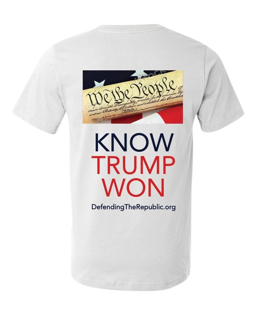 Get Your Trump Won T-Shirt For The Weekend!