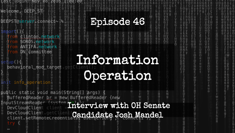 IO Episode 46 - Interview With OH Senate Candidate Josh Mandel On What's Wrong With GOP