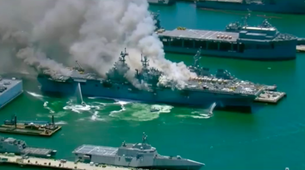 Navy Protecting Sailor Who Intentionally Burned Down $4 Billion US War Ship