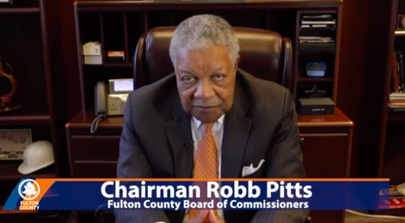 FULTON COUNTY CHAIRMAN ROB PITTS TO DEPOSIT $10 MILLION IN MINORITY-OWNED BANKS