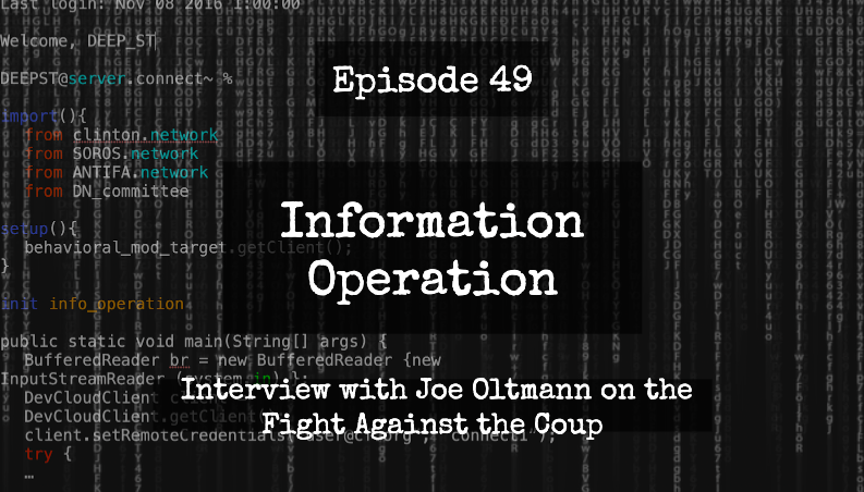 Interview With Joe Oltmann On The Fight Against The Coup