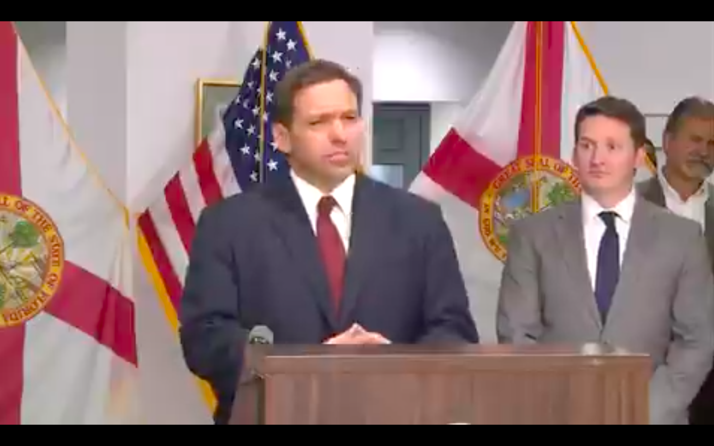 Florida Governor DeSantis Shuts Down Biden...Mic Drop