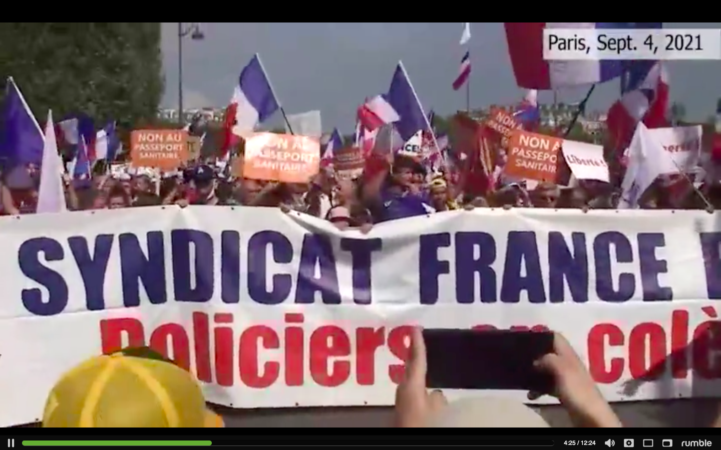 France Fights Back In Mass Protest