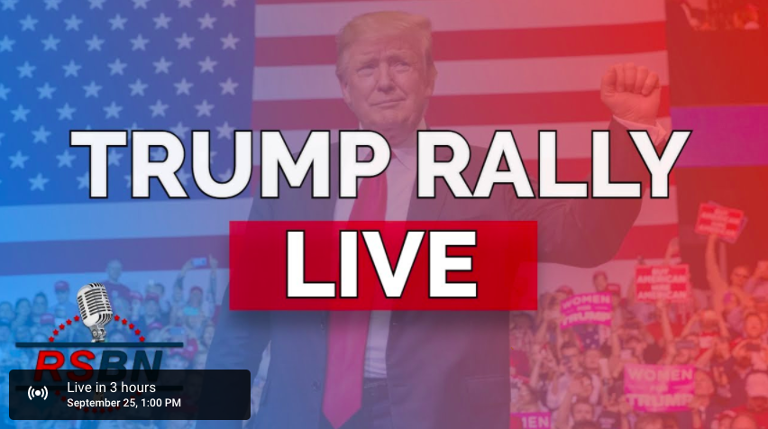 LIVESTREAM 1PM EST: President Trump Rally Perry, GA