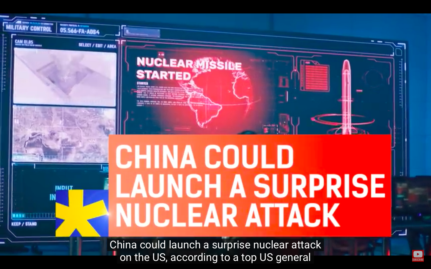 China Could Launch Surprise Nuclear Attack: Top US General