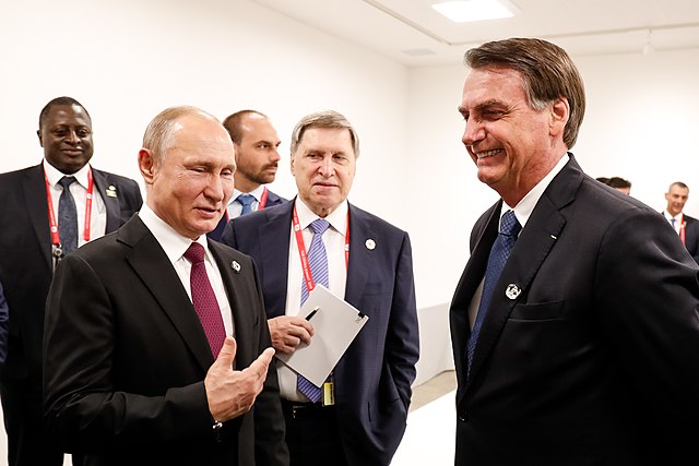Brazil’s Jair Bolsonaro Accepts Putin Invite To Visit Russia