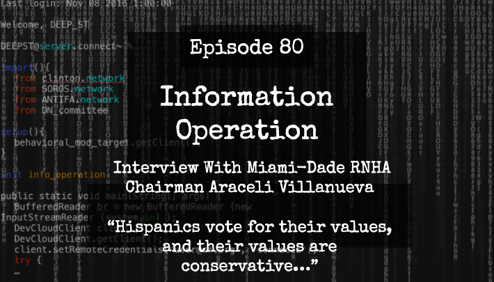 IO Episode 80 - Interview With Araceli Villanueva, Republican National Hispanic Assembly