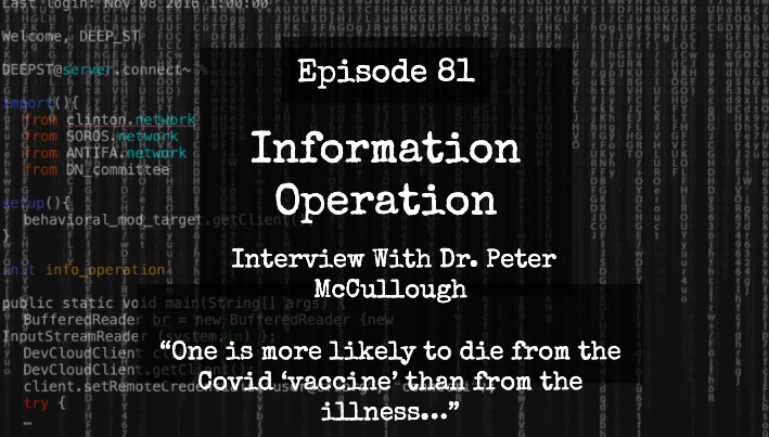 IO Episode 81 - Interview With Dr. Peter McCullough