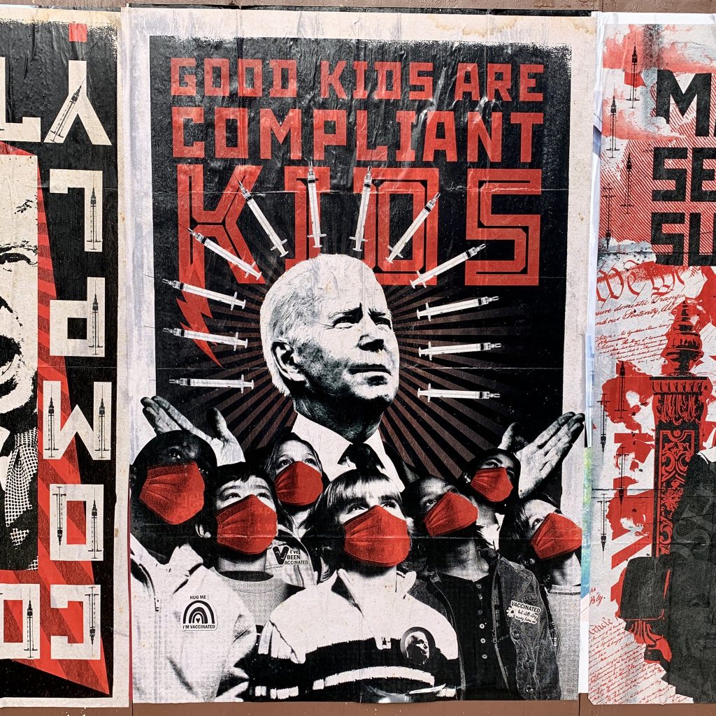 Commie Biden Art Spread Around DC By Anonymous