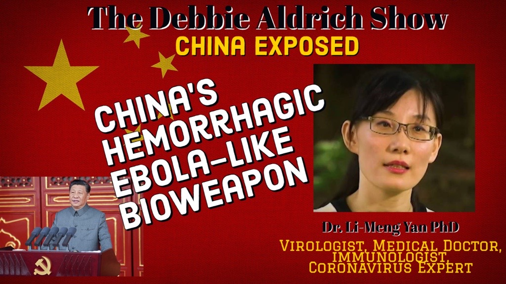 LIVESTREAM 9pm EST: Debbie Aldrich And Dr. Li-Meng Yan On CCP Bioweapon Launch During Olympics