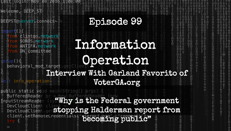 IO Episode 99 - Interview with Garland Favorito of VoterGA.org