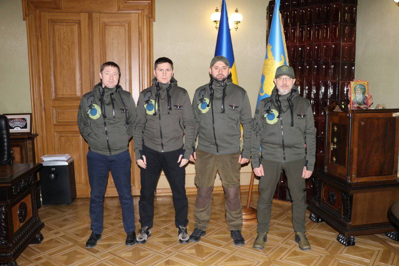 Ukrainian Delegation For Ceasefire Talks Shows Up In Nazi SS Flight Jackets To Taunt Russians