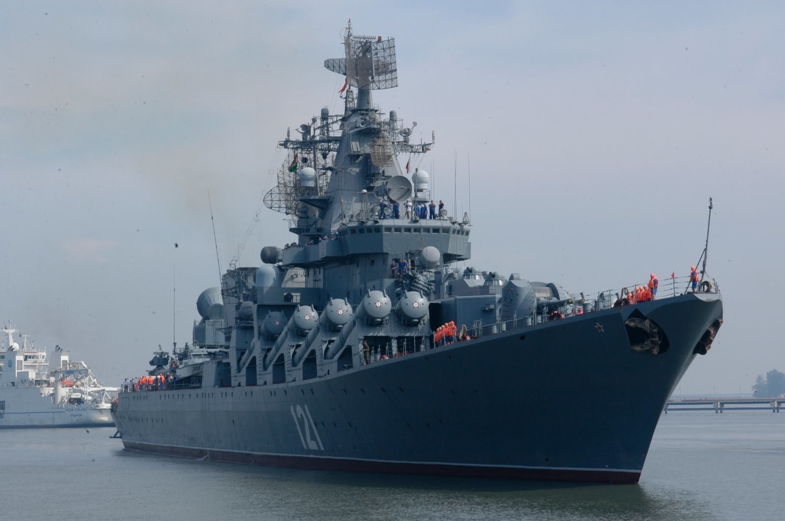 Russia Confirms Black Sea Flagship On Fire, "Seriously Damaged" Off Odessa After Reported Missile Strike