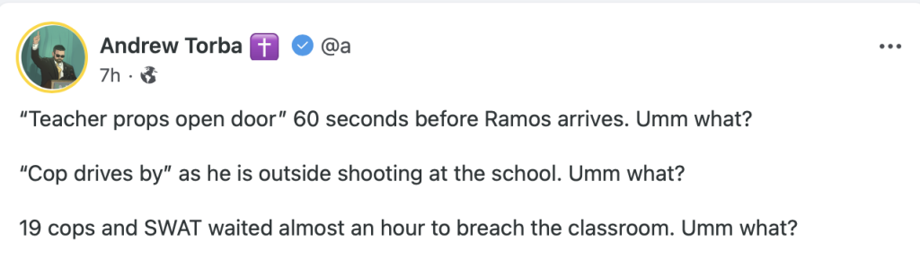 Facts Beg The Question - Was Uvalde School Shooting Manufactured To Take Your Guns?